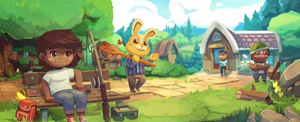 Animal Crossing 'em up Hokko Life a commencé plus comme Transport Tycoon