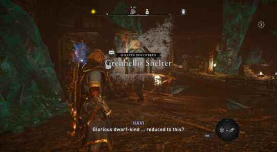 Assassin's Creed Valhalla Shelters: où trouver les abris nains à Dawn of Ragnarok