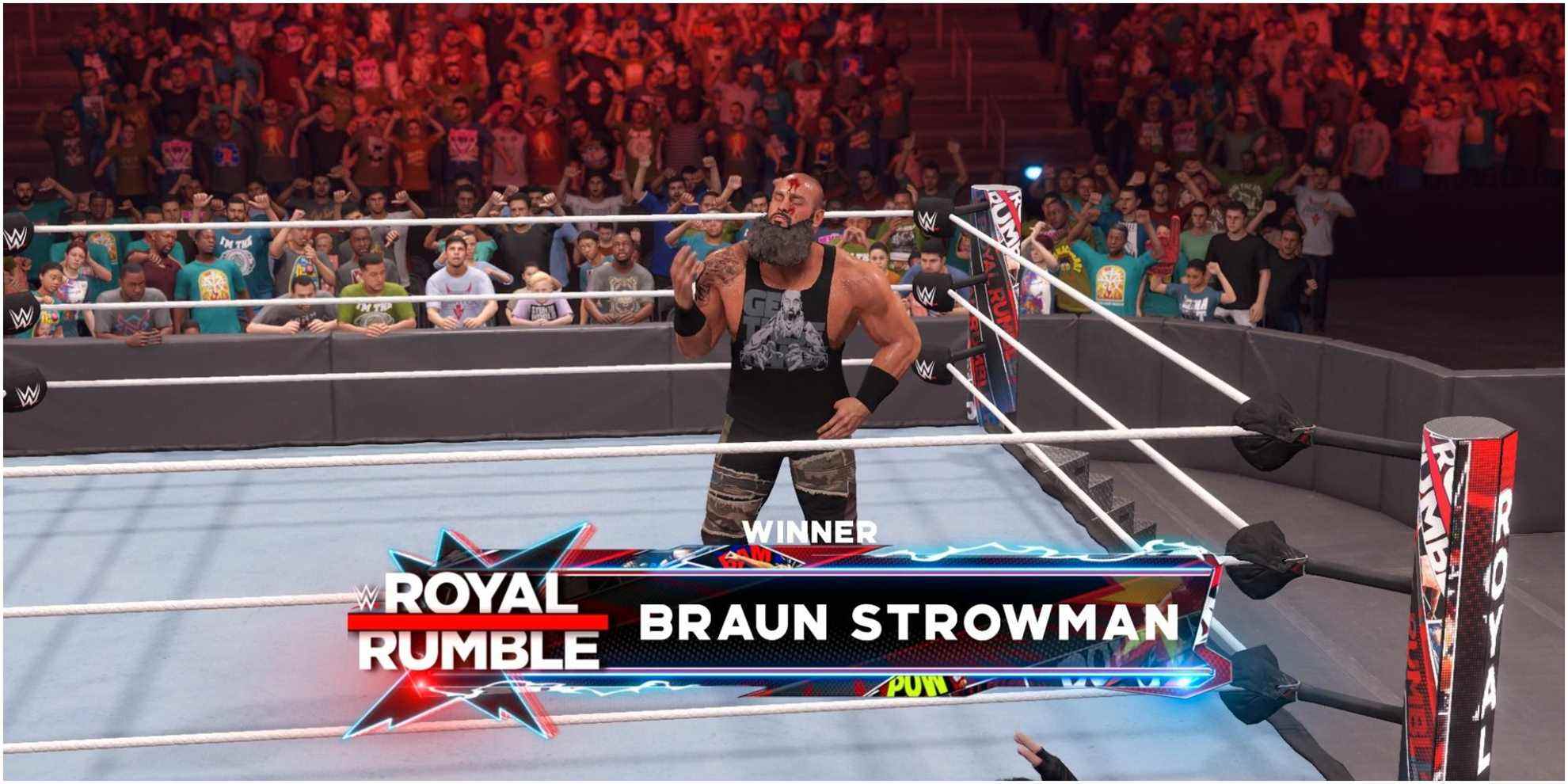 WWE 2k22 remporte le Royal Rumble