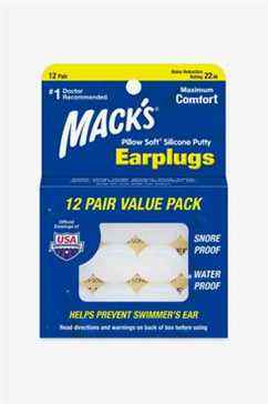 Bouchons d'oreilles Mack's Pillow en silicone souple