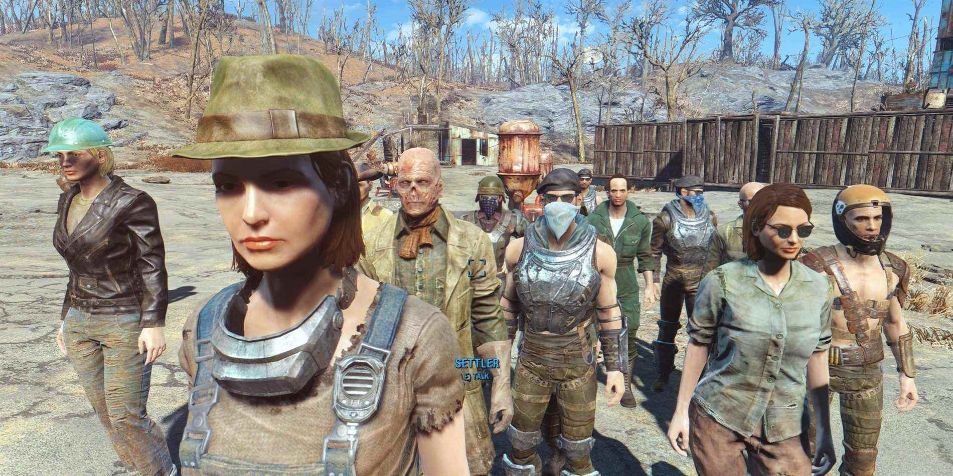 Les colons dans Fallout 4