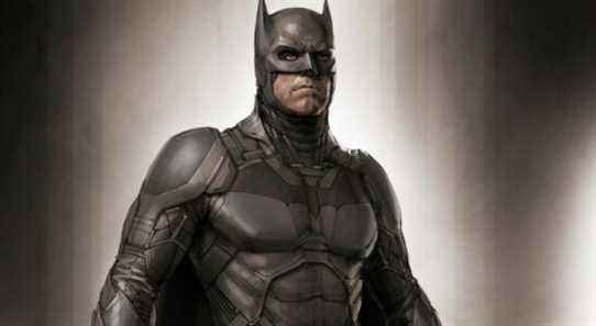 L'art conceptuel de Batman révèle la combinaison mise à jour de Ben Affleck dans un film solo annulé