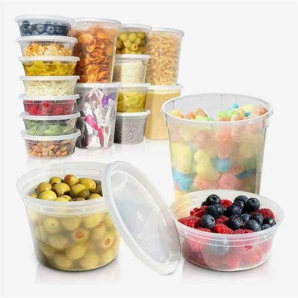 Healthy Packers Deli Containers avec couvercles