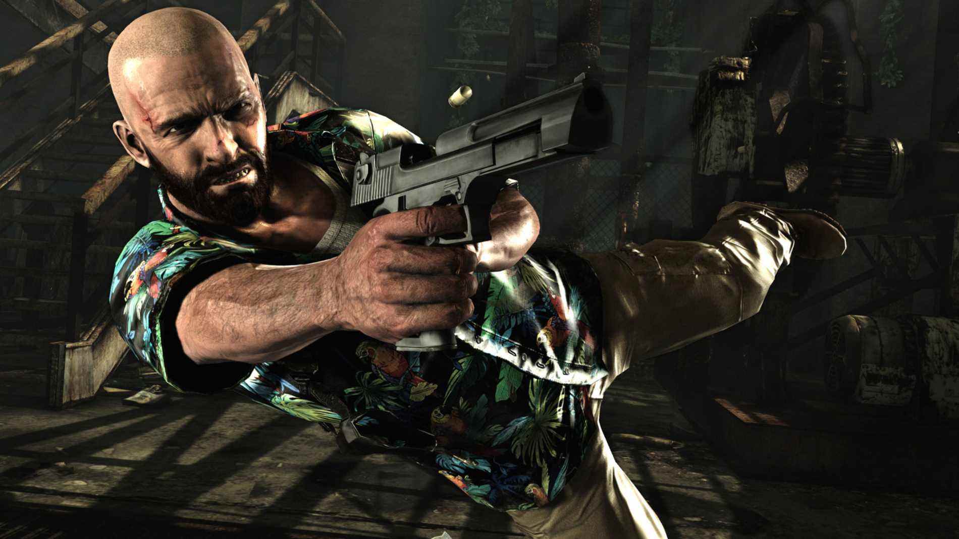 Max Payne saute et tire dans Max Payne 3