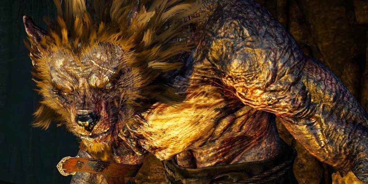 Morkvarg le loup-garou de The Witcher 3