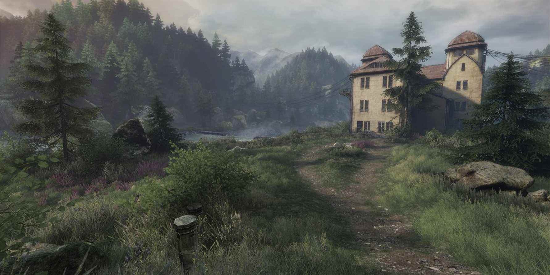 une maison pittoresque dans les montagnes dans The Vanishing Of Ethan Carter