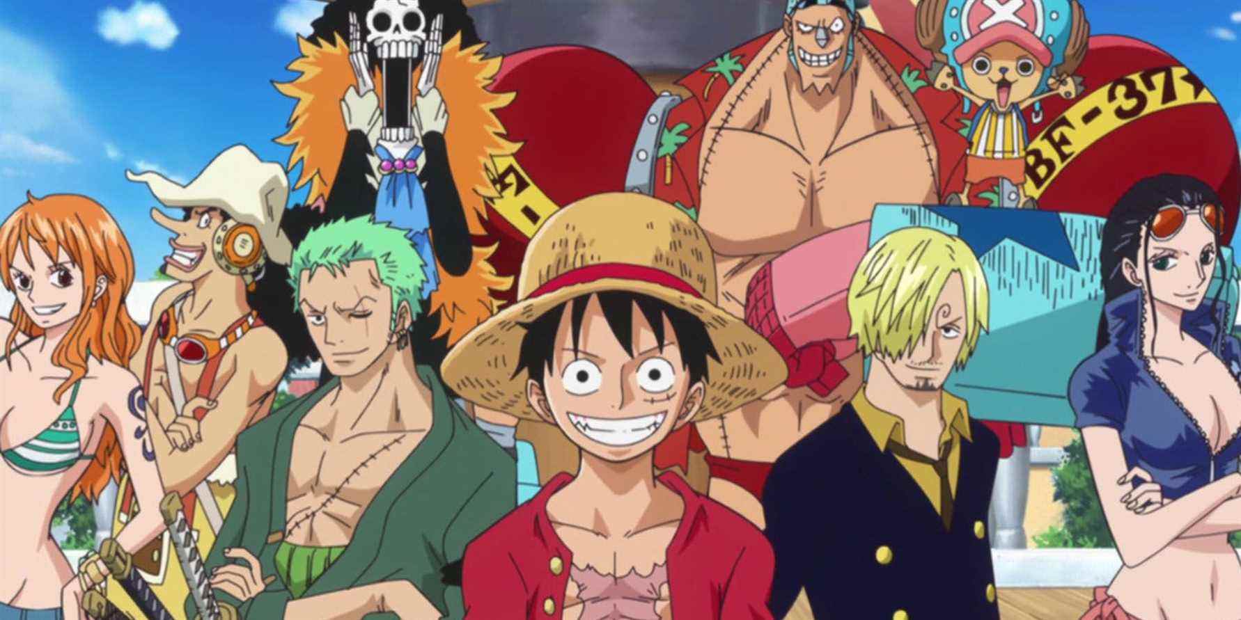 Le casting principal de One Piece