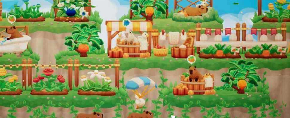 Capybara Spa game screenshot