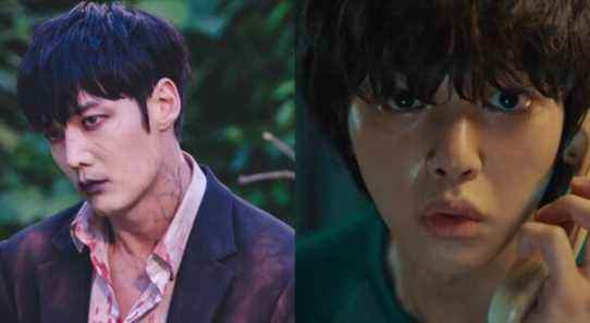 Korean horror shows feature split image Zombie Detective and Sweet Home