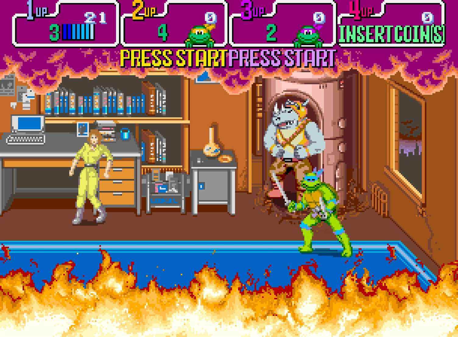 Le jeu d'arcade Konami Teenage Mutant Ninja Turtles 1989 n'est pas bon mais il est important et nécessaire pour The Cowabunga Collection de Digital Eclipse