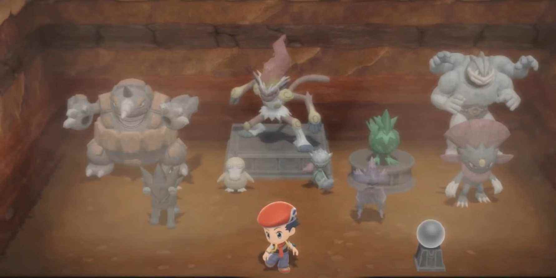 pokemon bdsp base secrète grand souterrain