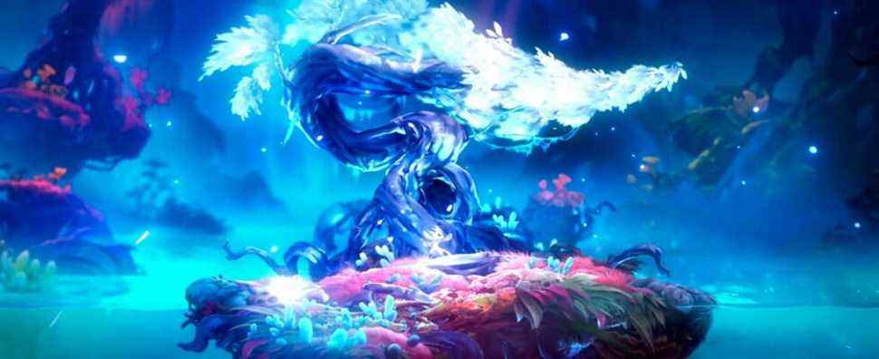 A Spirit Tree in Ori and the Will of the Wisps