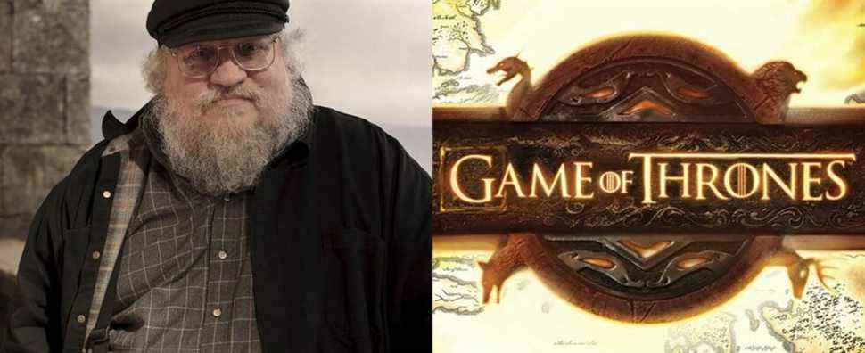 George RR Martin Game of Thrones