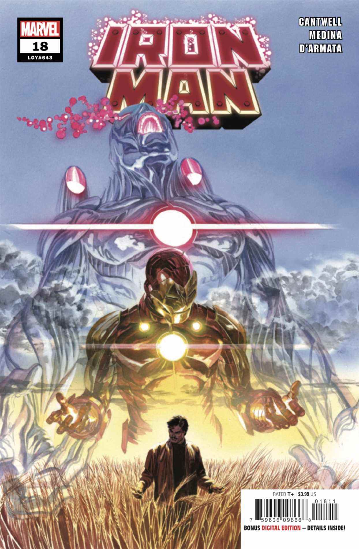 Couverture d'Iron Man #18