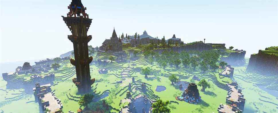 La dernière version de Minecraft Zelda: Breath of the Wild est magnifique