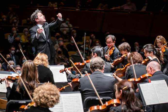 Gustavo Dudamel à l'Orchestre philharmonique de New York.