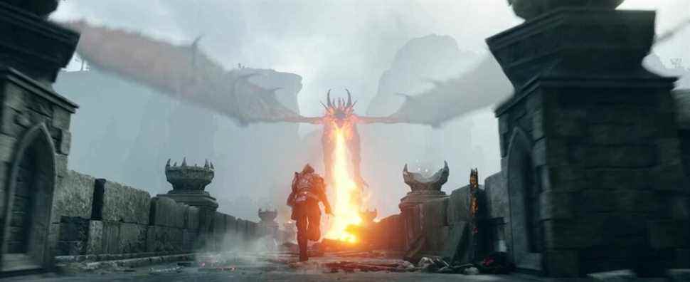 demon's souls dragon