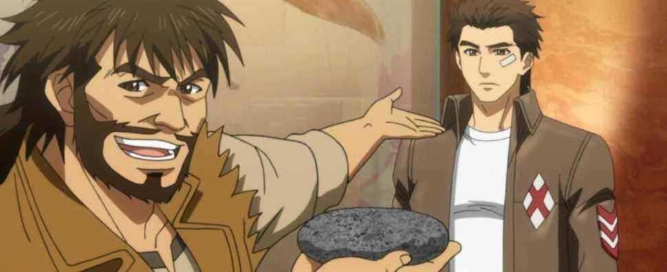 Zongquan points at Ryo Shenmue anime