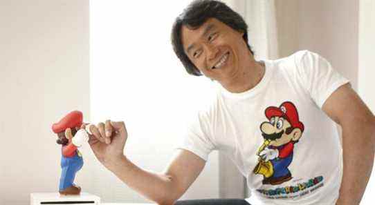 shigeru miyamoto and mario