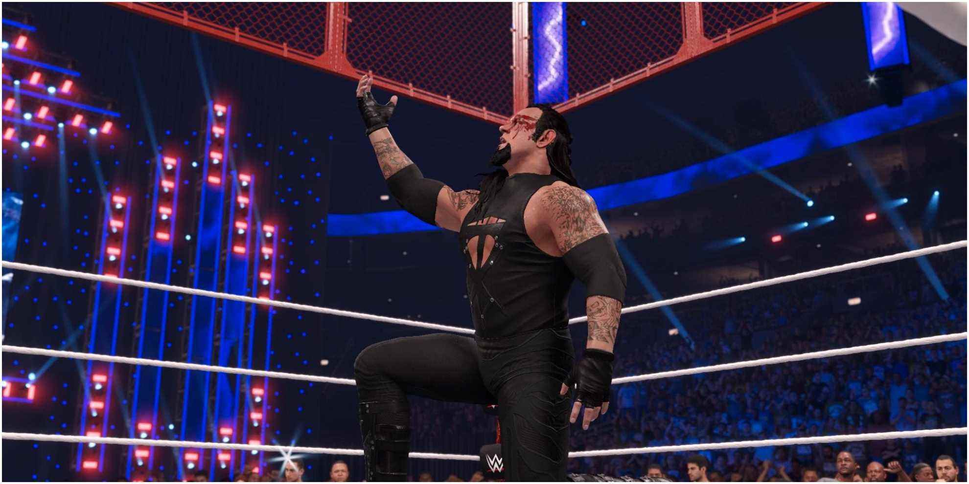 WWE 2K22 Undertaker remporte Hell in a Cell