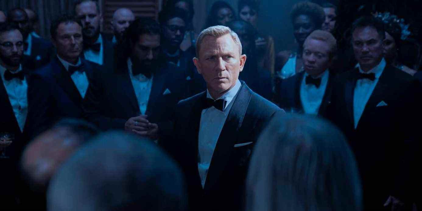 Daniel Craig dans le rôle de James Bond dans Pas le temps de mourir