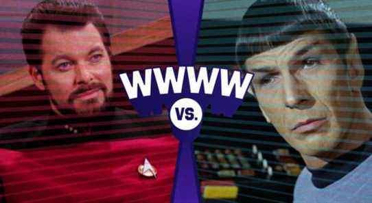 C'est Spock contre Riker dans une bataille de commandant en second de Star Trek