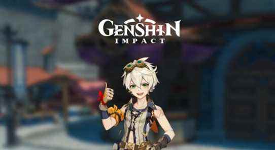 Genshin Impact Bennett Portrait Logo Title Adventurers' Guild