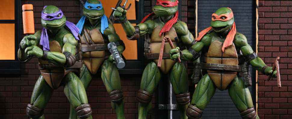 Les figurines et accessoires Teenage Mutant Ninja Turtles II de NECA sont totalement Bodacious
