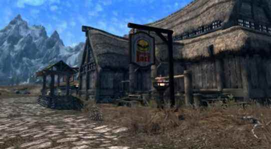 An inn in Skyrim