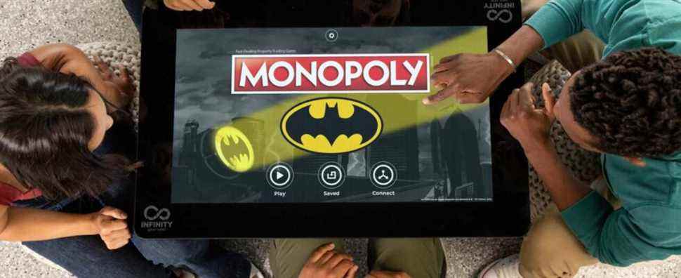 Exclusif : la table de jeu Infinity d'Arcade1Up obtient le monopole de Batman