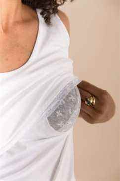 Gilet d'allaitement B-Shirt (Blanc)
