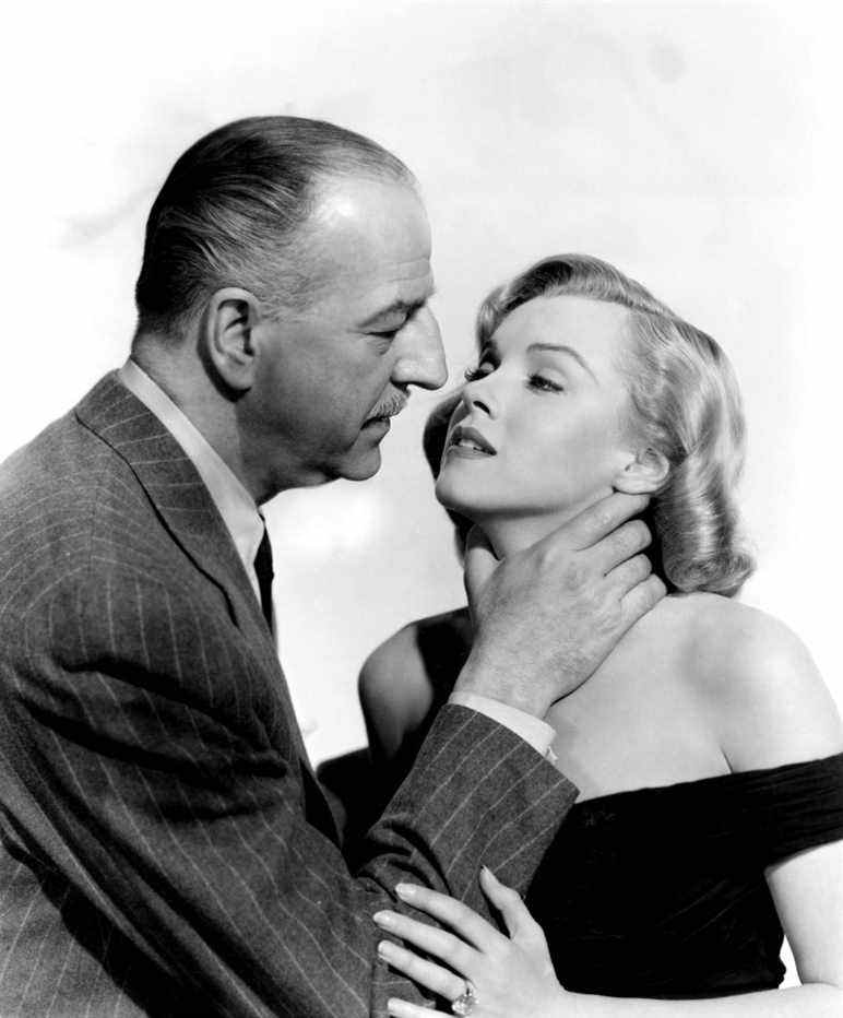 LA JUNGLE D'ASPHALTE, Louis Calhern, Marilyn Monroe, 1950