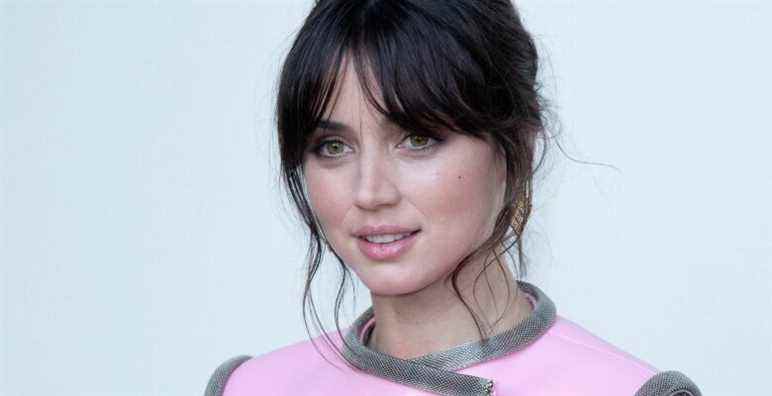 Ana de Armas attending the Louis Vuitton show as part of Paris Fashion Week Womenswear Spring/Summer 2022 in Paris, France on October 05, 2021. Photo by Aurore Marechal/Abaca/Sipa USA(Sipa via AP Images)