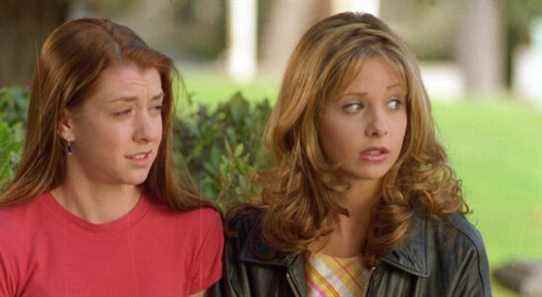 Sarah Michelle Gellar de Buffy dit qu'elle a été opposée à Alyson Hannigan sur le plateau
