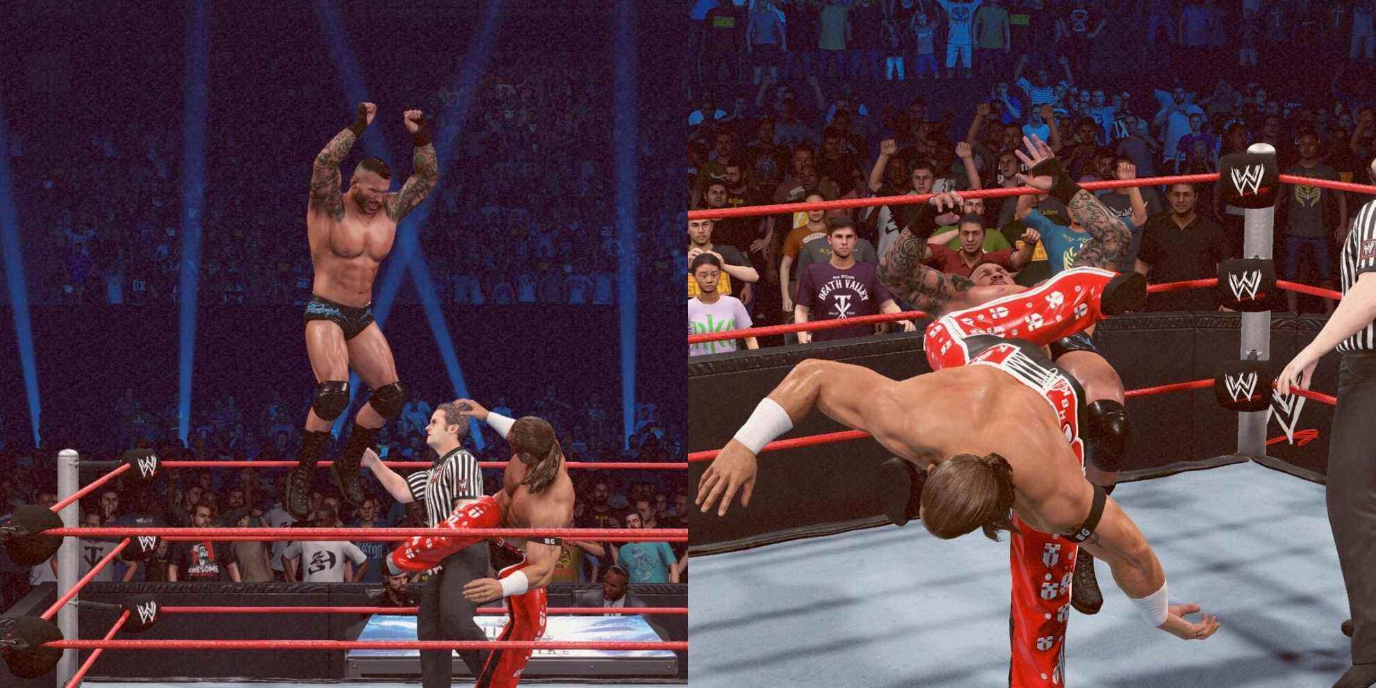 WWE 2K22 Shawn Michaels attrape sa fin