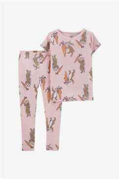 Carter's Pyjama deux pièces en coton ajusté lapin de Pâques