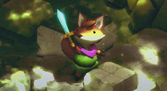 tunic fox with sword feature