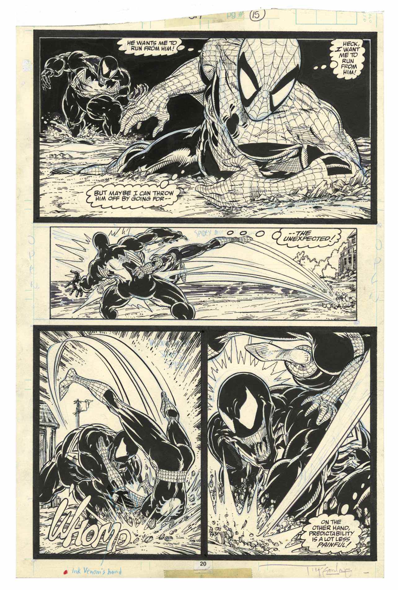 L'édition de l'artiste Spider-Man de Todd McFarlane