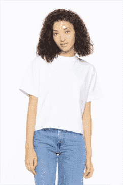 T-shirt court en coton recyclé For Days '90s