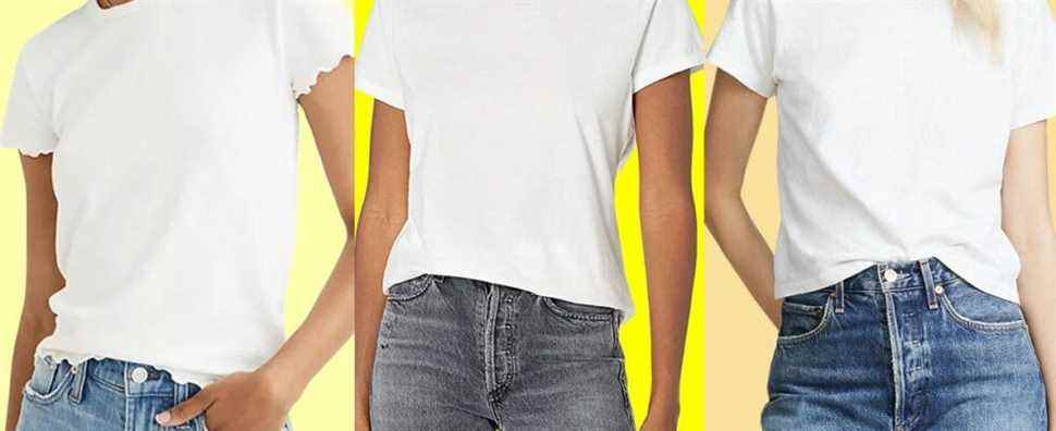 Les 11 meilleurs t-shirts blancs pour femmes