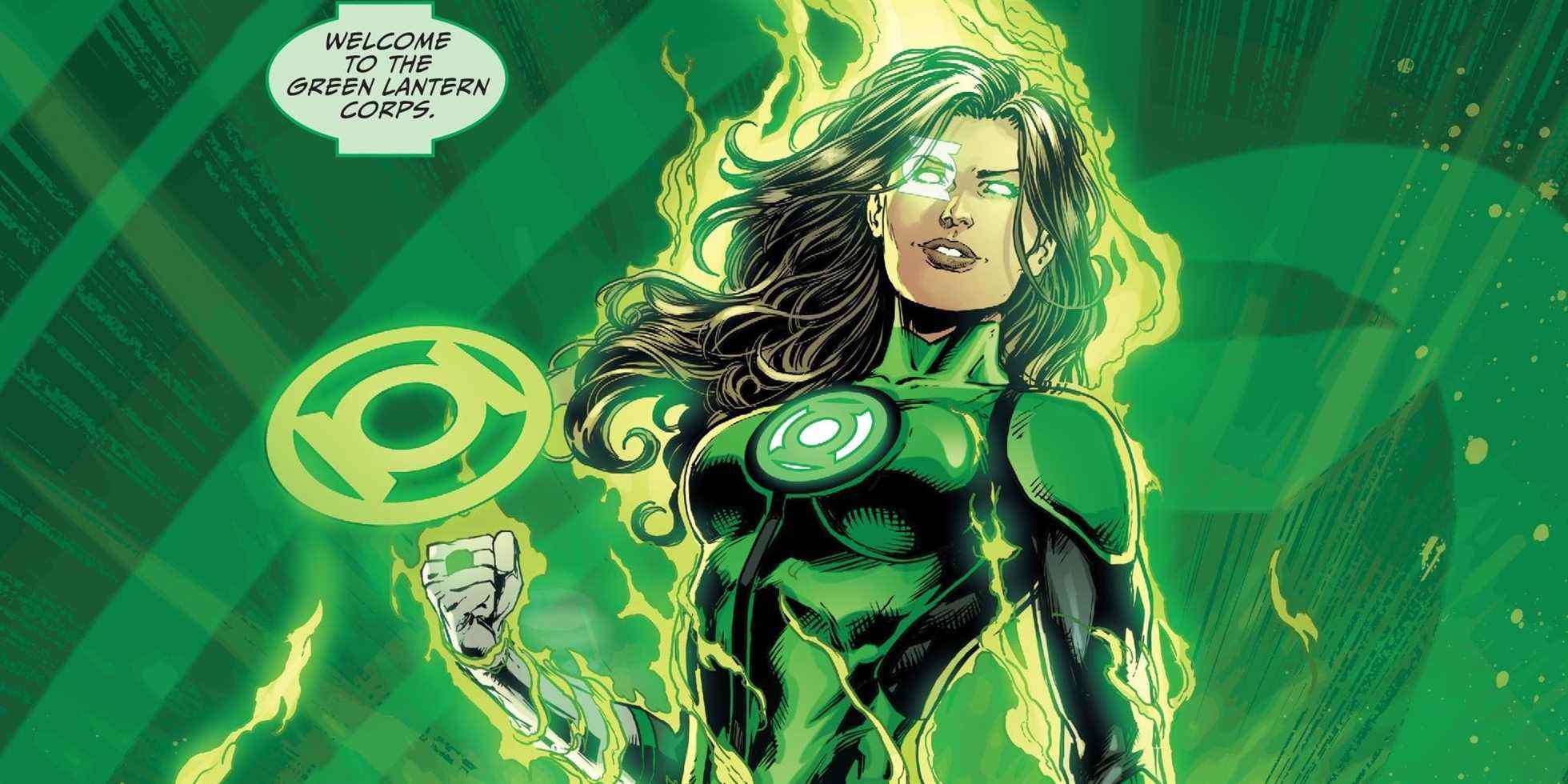 Jessica Cruz/Green Lantern dans DC Comics