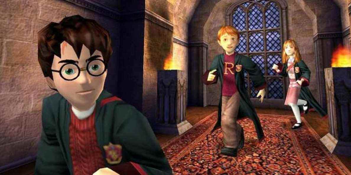 Harry Potter et la chambre des secrets - Harry, Ron et Hermione