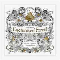 Enchanted Forest: An Inky Quest & Livre de coloriage, par Johanna Basford