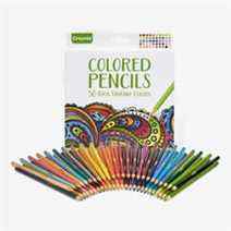 Crayons de couleur Crayola, coloriage pour adultes
