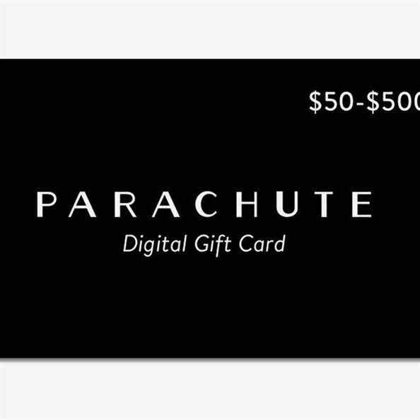 Carte-cadeau numérique Parachute