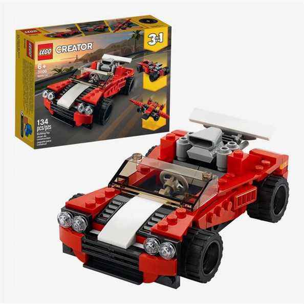 Kit de construction de voitures de sport Lego Creator 3-en-1