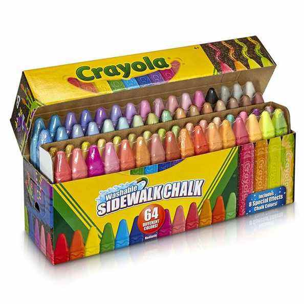 Craie de trottoir Crayola