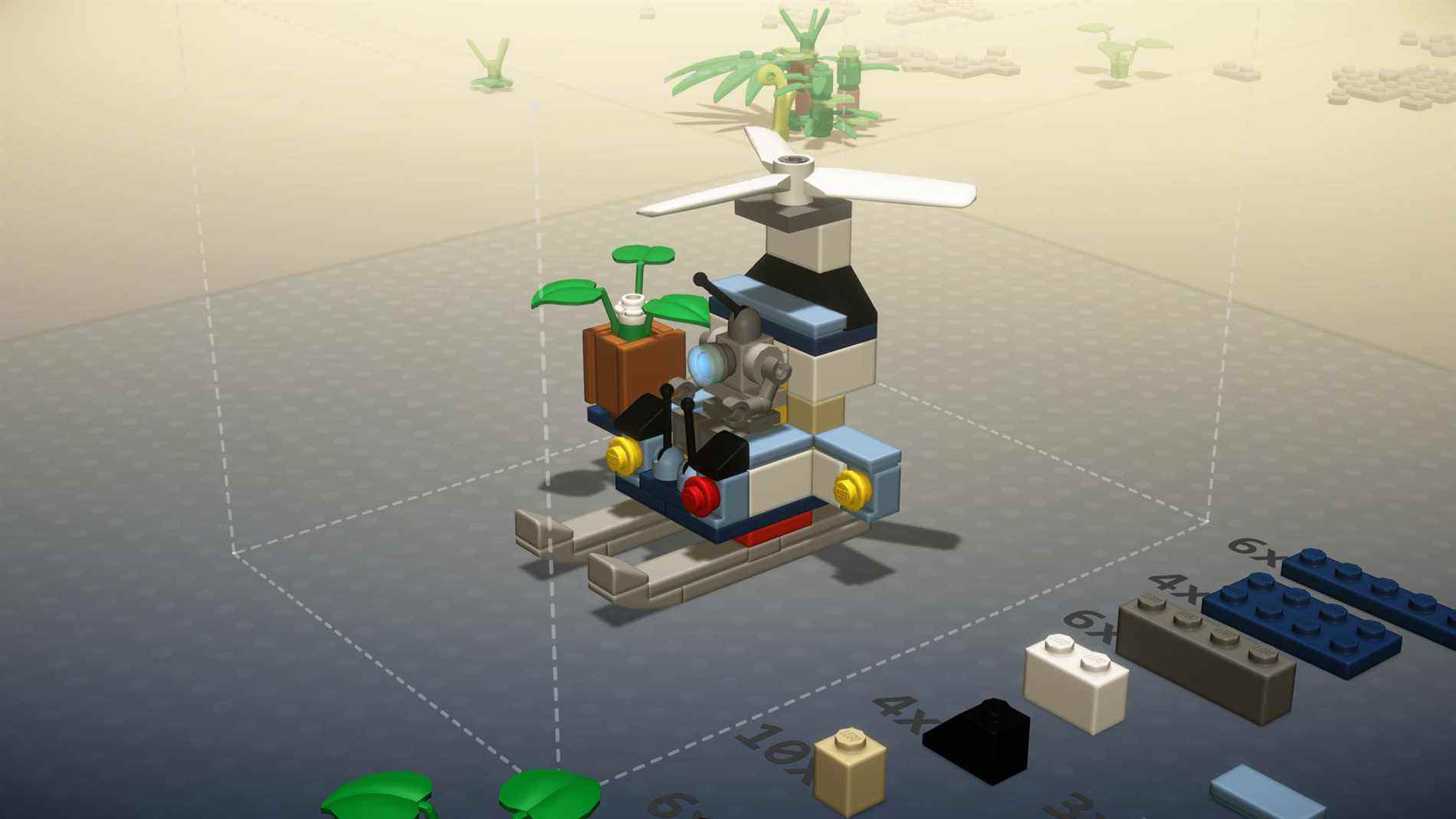Capture d'écran LEGO Bricktales