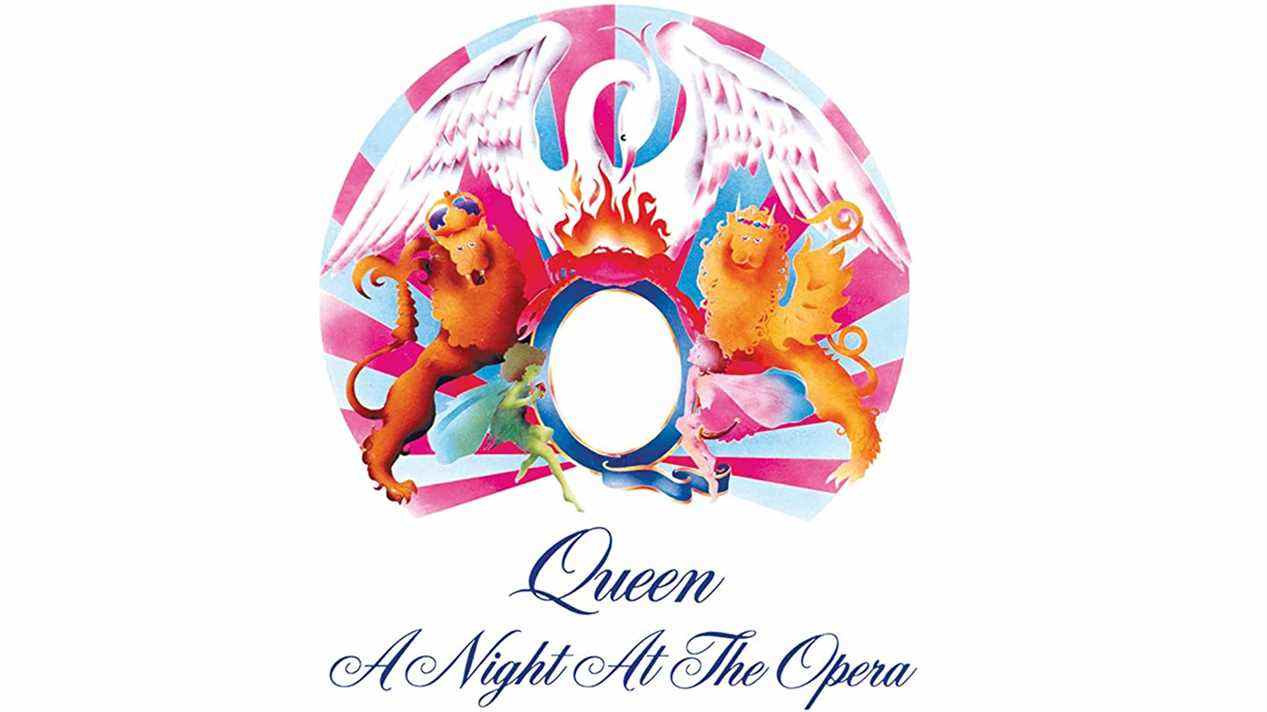 la pochette de l'album de Queen's Une nuit à l'opéra