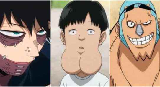 Dabi My Hero Academia The Ball-Chinned Kid Agoni's Grandson One Punch Man Franky One Piece